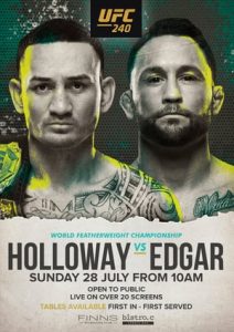 UFC 240: Holloway vs. Edgar (2019)